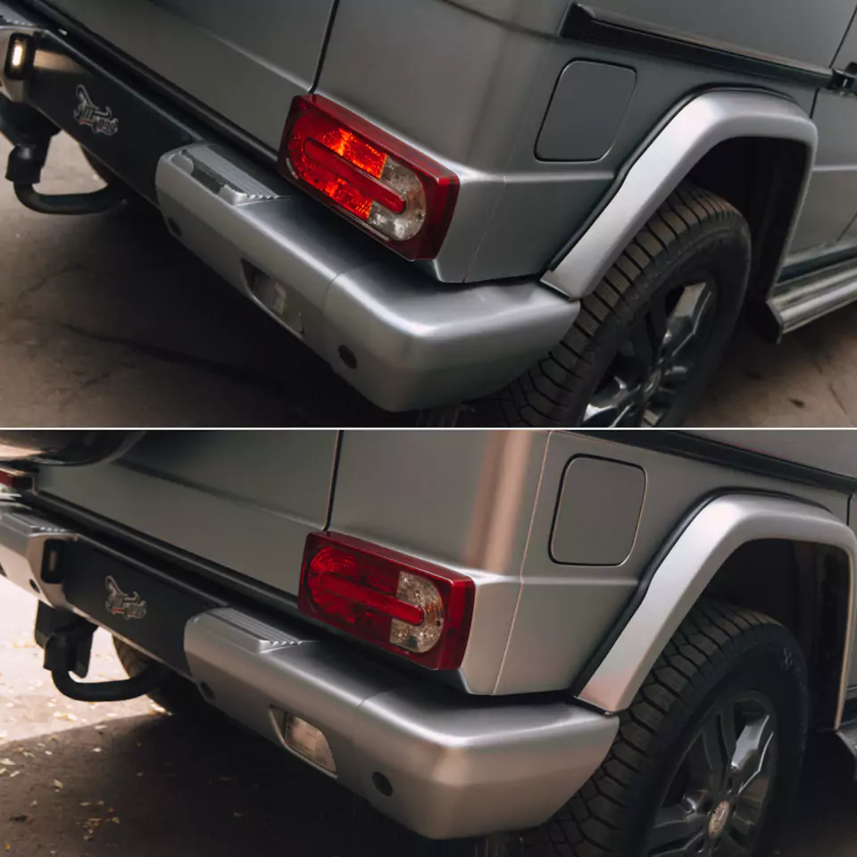 Кузовной ремонт, борьба с коррозией и попадание в матовость для 1 из 50 Mercedes G-Class